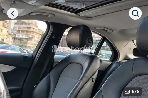 Mercedes C 200 2019 White Automatic Used for Sale in Greater Cairo ( Cairo + Giza) - 5