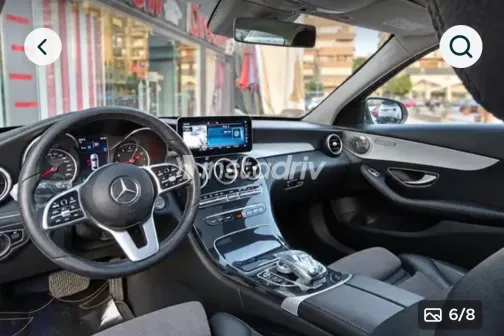 Mercedes C 200 2019 White Automatic Used for Sale in Greater Cairo ( Cairo + Giza) - 6