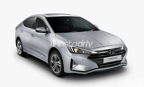 Hyundai Elantra 2027 Gray Automatic New for Sale in Zamalek - 1