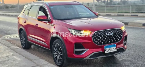 Chery Tiggo 8 Pro 2022 Red Automatic Used for Sale in Greater Cairo ( Cairo + Giza) - 3