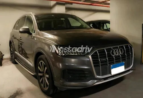 Audi Q7 2021 Gray Automatic Used for Sale in Greater Cairo ( Cairo + Giza) - 1