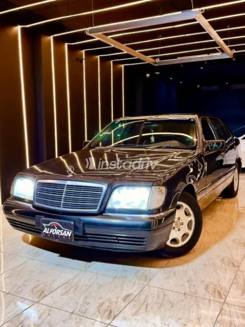 مرسيدس S 320 1995 أبيض أوتوماتيك مستعملة للبيع في دمياط - 1