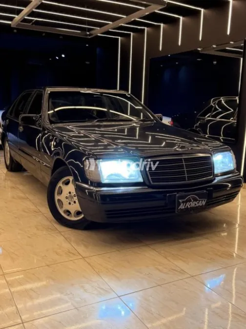 مرسيدس S 320 1995 أبيض أوتوماتيك مستعملة للبيع في دمياط - 5