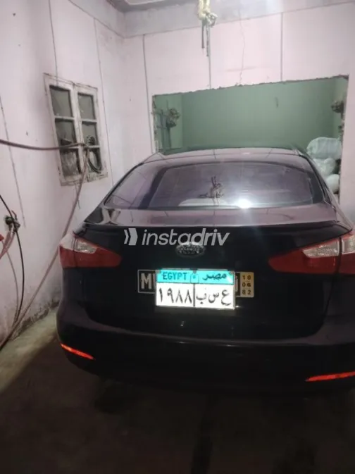 Kia Cerato 2015 Black Automatic Used for Sale in El Mahalla - 4