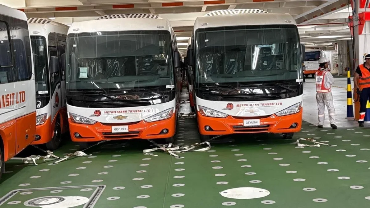 Egyptian Company Exports 200 Buses to Ghana in 6 Months with GM and Mansour