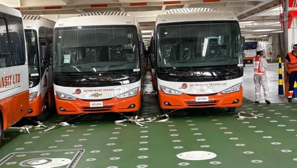 Egyptian Company Exports 200 Buses to Ghana in 6 Months with GM and Mansour