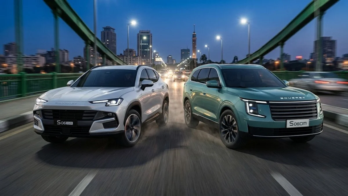 Man East Launches Soueast S06 DM and S08 DM Plug-in Hybrids in Egypt