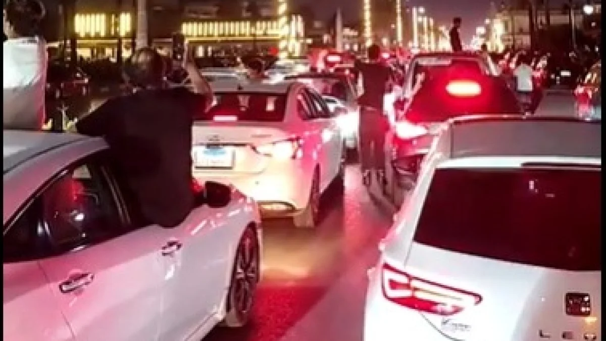 Egyptian Streets Erupt in Celebration as National Team Qualifies for World Cup Round of 16 for the First Time