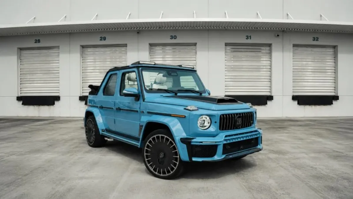 Rare Mercedes-AMG G 63 with Convertible Roof Listed for Sale: A Collector's Dream