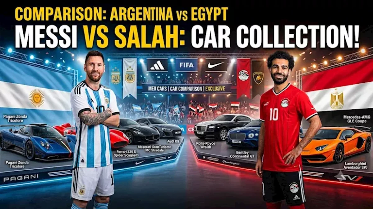 Salah vs Messi: Who Dominates the Luxury Car World Before the World Cup Clash?