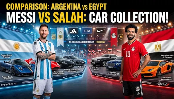 Salah vs Messi: Who Dominates the Luxury Car World Before the World Cup Clash?