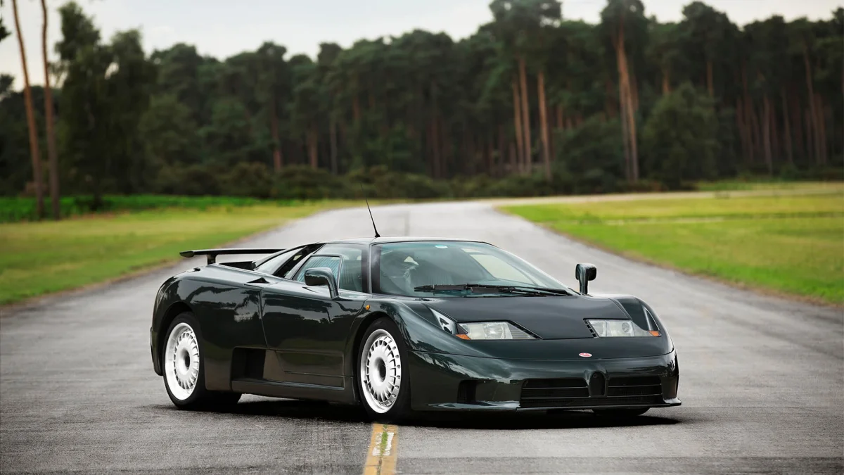 Rare Bugatti EB110 GT Shatters Auction Record at $3.8 Million
