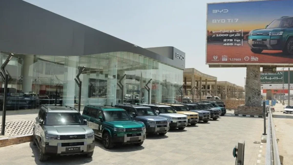 BYD Captures Over 20% of Egypt's New Energy Vehicle Market in Just 146 Days