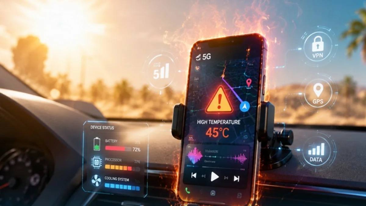 3 Phone Settings That Cause Overheating Inside Your Car — Not Just the Sun