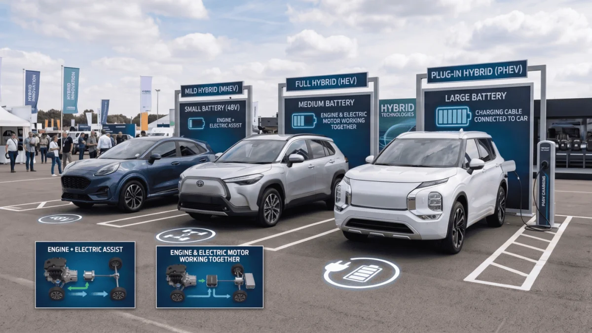 Hybrid Systems Explained: Mild Hybrid vs Full Hybrid vs Plug-in Hybrid – Which One Fits You?