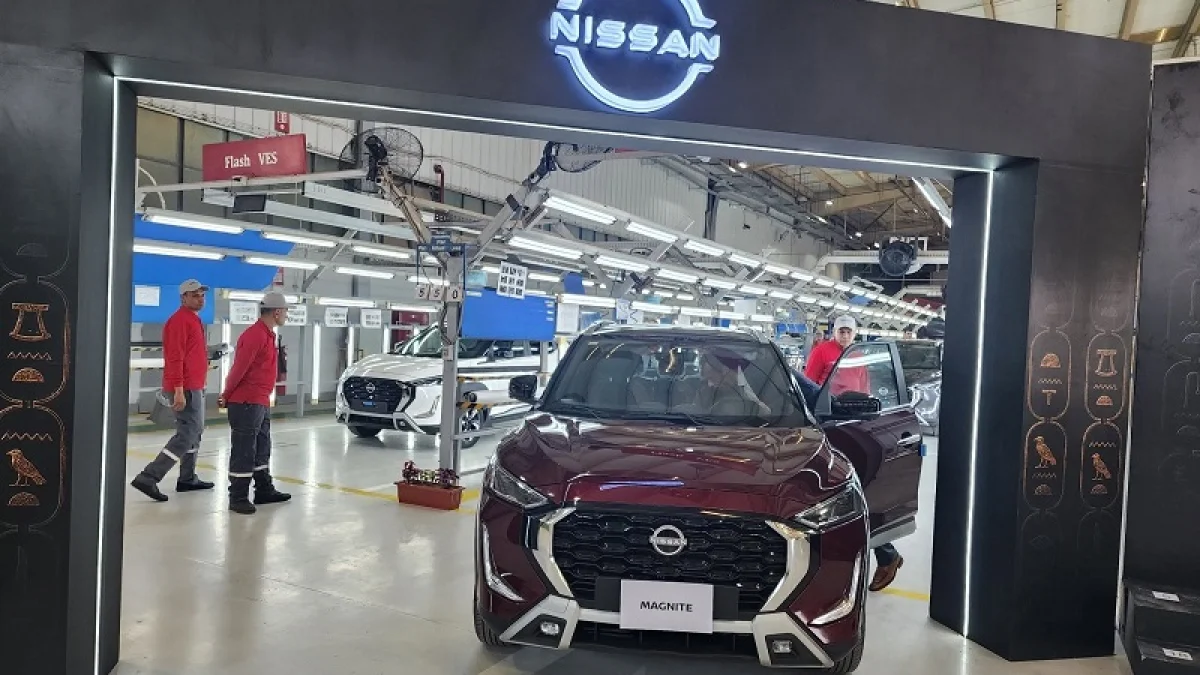 Nissan Egypt Studies Local Production of First Commercial Vehicle at 6th October Plant