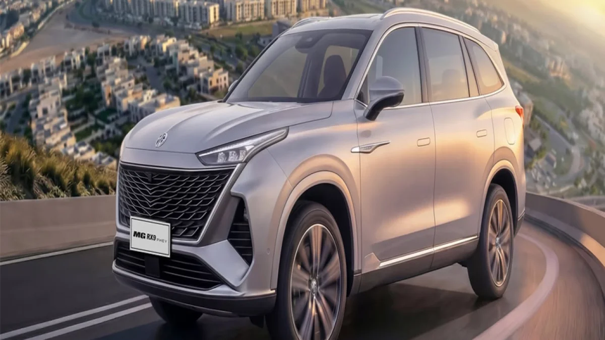 MG RX9 PHEV تدخل السوق المصري بقوة 295 حصانًا ومدى 1100 كم
