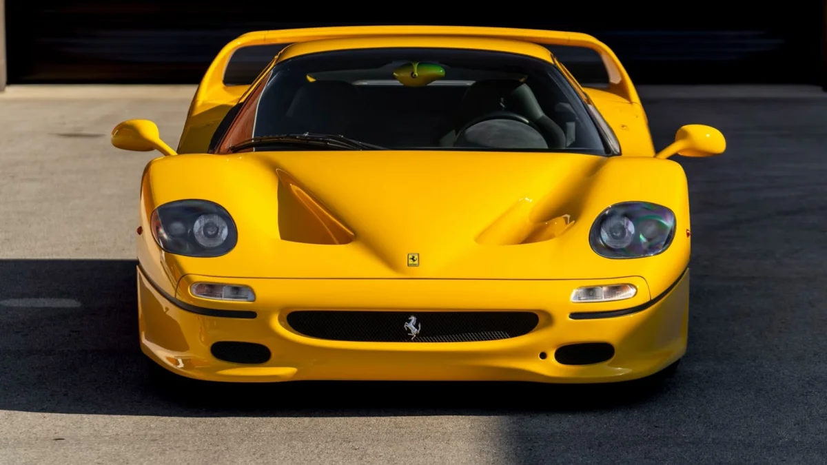 Yellow Ferrari F50 Shatters Records, Fetches $14.5 Million at Monterey Auction