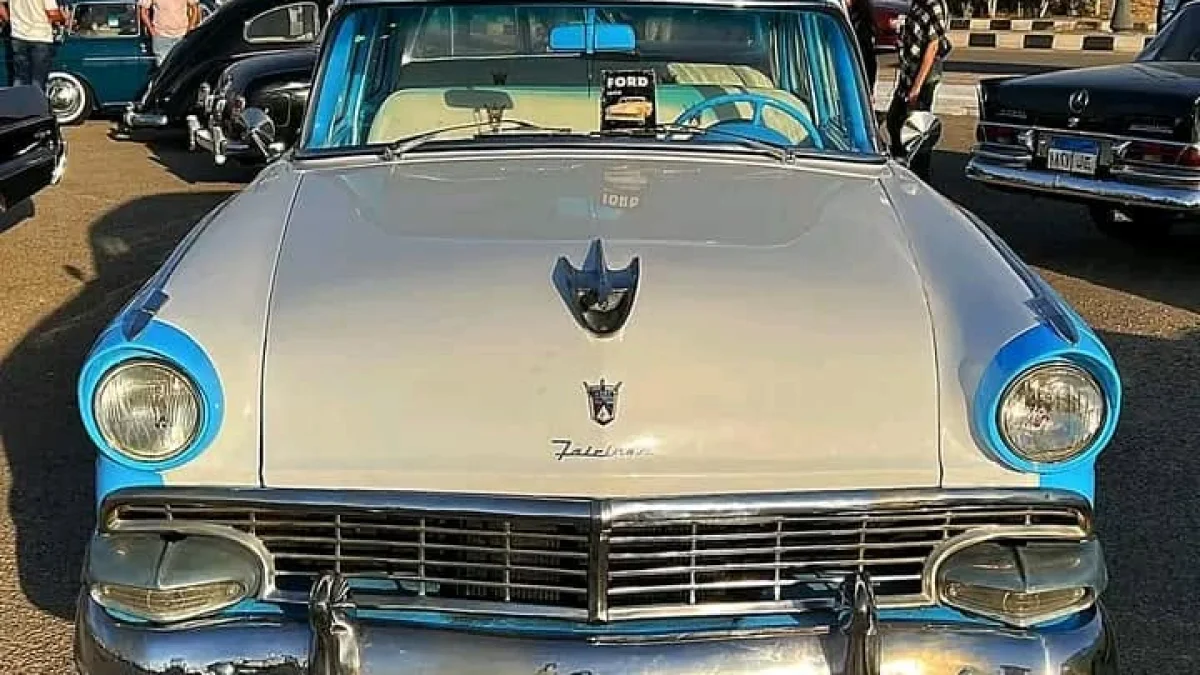 Classic Ford Fairlane for Sale in Egypt: A Former Police Car