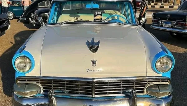 Classic Ford Fairlane for Sale in Egypt: A Former Police Car