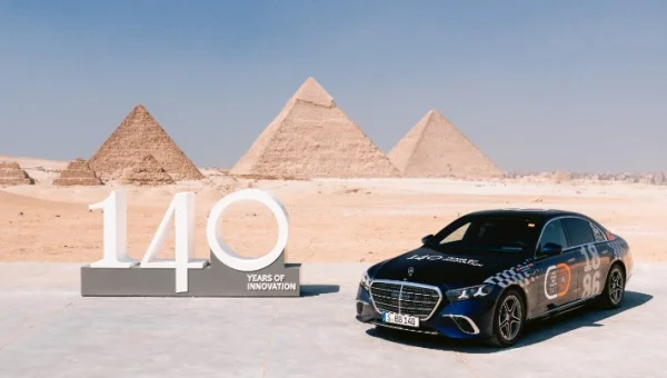 Mercedes-Benz Egypt Hosts the '140 Years... 140 Places' Global Tour Starting from the Pyramids