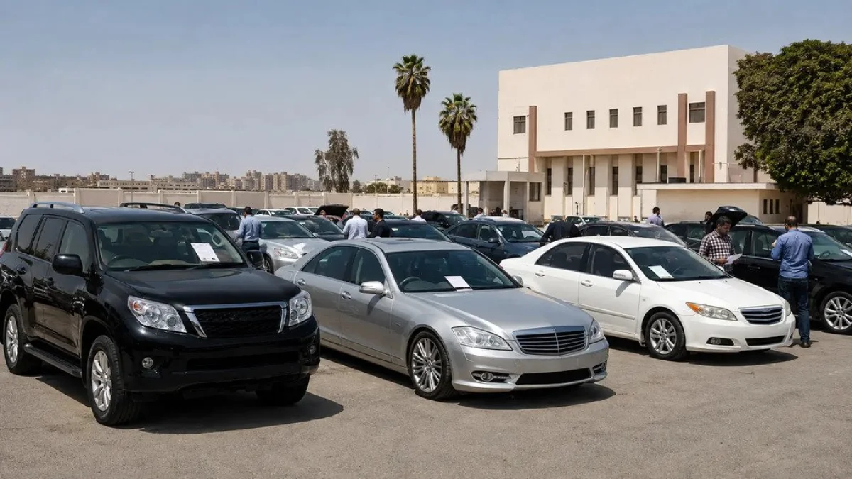 مزاد جديد لسيارات الجمارك: مرسيدس وبورش وهيونداي ضمن المعروض