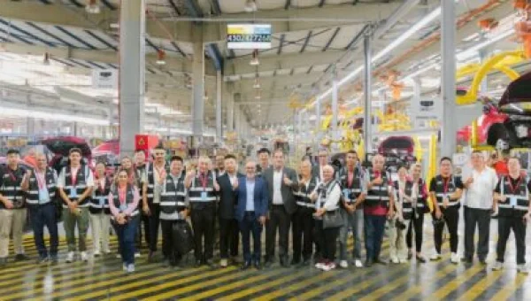 Geely's Global Delegation Visits Assembly Plant in Egypt Marking 70 Years of Partnership
