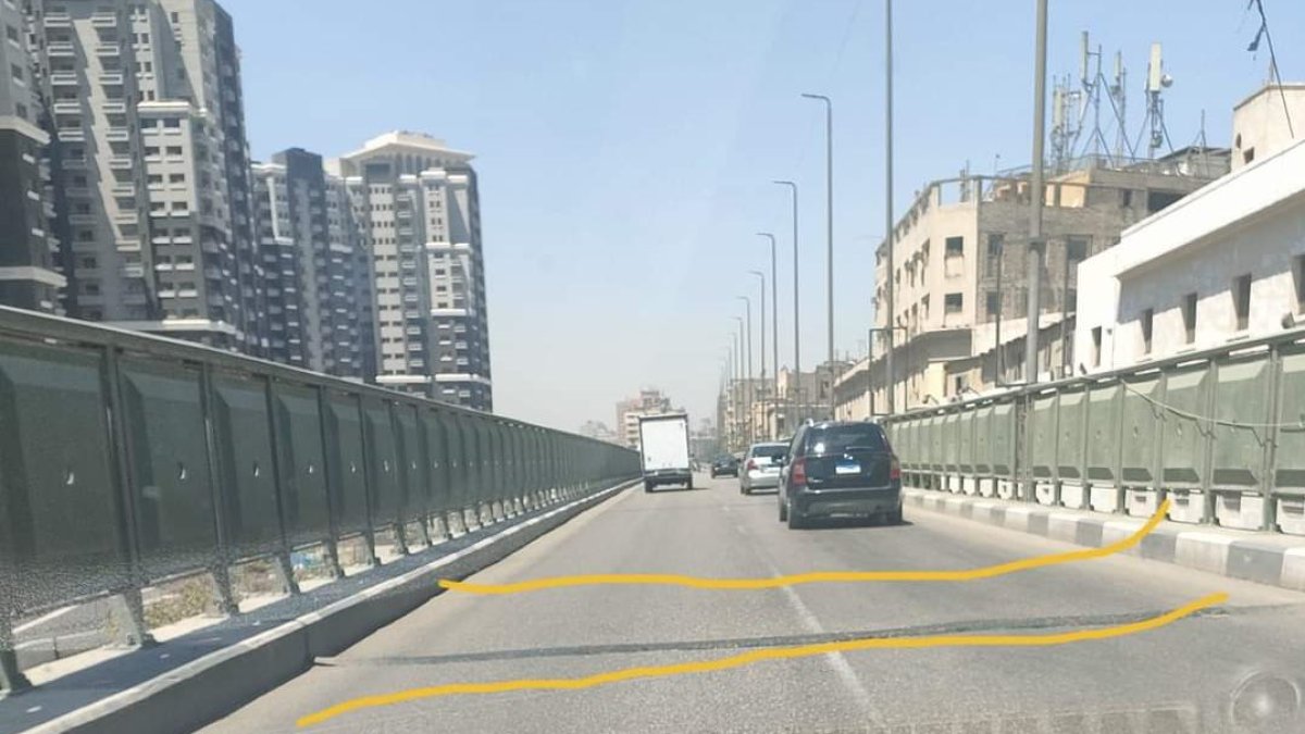 إعلان مرور القاهرة إغلاق منزل كوبري باغوص أعلى أكتوبر لـ 15 ليلة