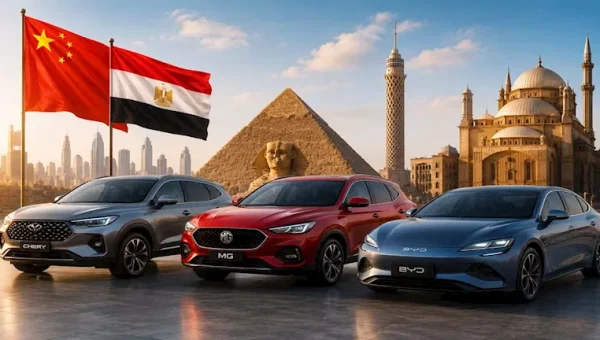 Chinese Cars Top Egypt's Sales: 48% Growth in H1 2026