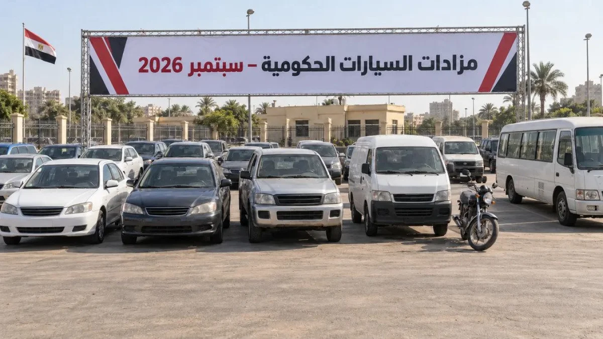 4 مزادات علنية لسيارات النيابات في سبتمبر.. المواعيد الكاملة والمركبات المطروحة