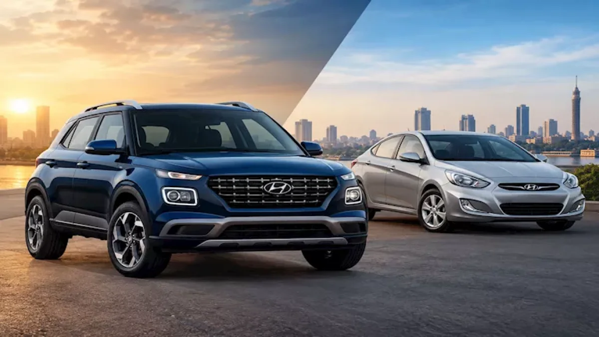 Hyundai Venue Launches in Egypt as Accent RB Prepares to Exit Local Production