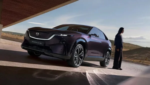 مازدا CX-6e الكهربائية تتحدث مع المارة عبر سماعة خارجية تثير الجدل