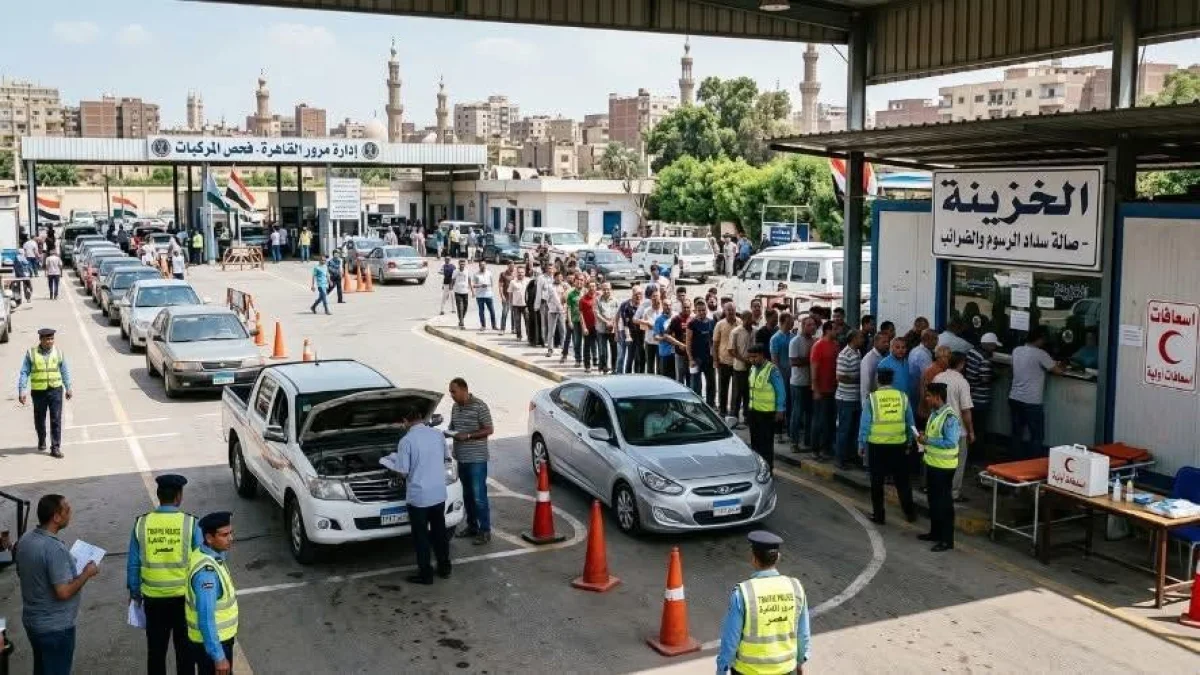 Egypt Interior Ministry Scraps Fire Extinguisher Requirement, Launches One-Stop Window for Car Licensing