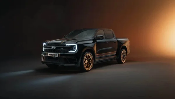 فورد رينجر MS-RT Champion Edition.. بيك أب بزي سباقات وجنوط ذهبية