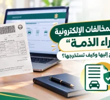 شهادة إبراء الذمة من المخالفات المرورية: متى تحتاجها وكيف تستخرجها إلكترونيًا؟