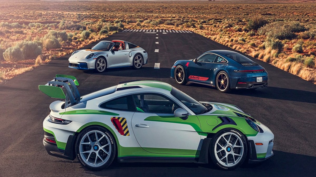 Porsche Unveils Three Unique 911 Models Inspired by Toy Story Characters