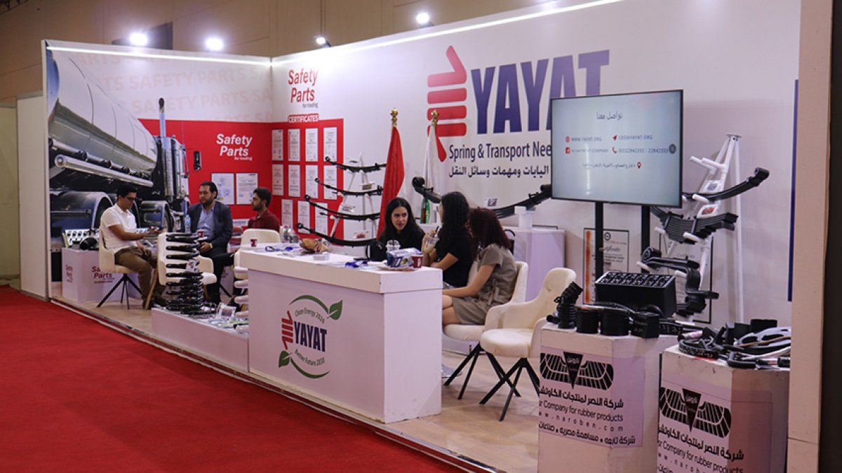 «من اليايات إلى السيارات» الصناعة المصرية تخطف الأنظار في معرض النقل 2026